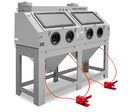 Cabine de sablage professionnelle double 880 L avec aspiration MW Tools CAT880