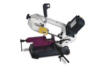 Scie à ruban portable à métaux 0-45° capacité de coupe ronde 105 mm 0,85 kW 230V vitesses variables 30-80 m/min Optisaw SP11V