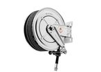 Enrouleur industriel Diesel 15 m Ø 1 10 bars Inox 304 avec enroulement automatique et support mural fixe Raasm RA.8542.603