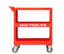 Chariot desserte d&#039;atelier 3 plateaux avec roulettes MW Tools DERG005