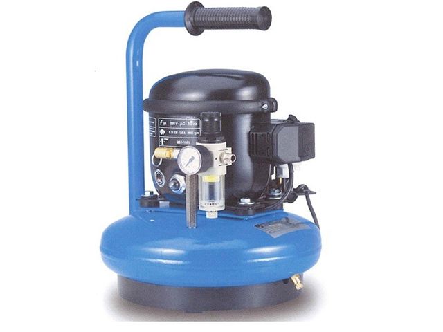 Compresseur d&#039;air silencieux cuve de 9 litres 8 bars 340 W ABAC