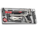 Coffre à outils rouge 4 tiroirs - 26 - avec 137 outils Teng Tools TKT26R137T