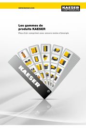 Catalogue Gammes de produits de KAESER