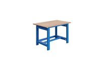 Établi professionnel avec châssis en acier et plateau multiplex 1500 mm réglable en hauteur Sofame COD1500MUBI