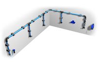 Kit réseau d&#039;air comprimé en dur