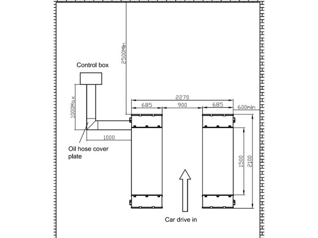 Pont ciseaux élévateur 4 t 1950 mm 3x400 V MW Tools SL405U