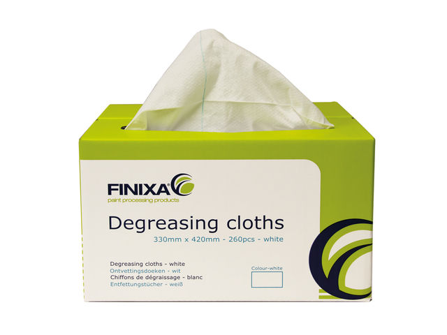 Finixa chiffons de dégraissage blanc 330mm x 420mm  260p.