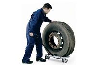 Chariot porte roues de bus et PL COMPAC