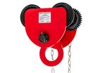 Chariot porte-palans 2T avec entraînement par chaîne MW Tools HNRKG2T