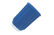 Protection de buse bleue à visser avec support en inox