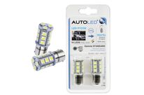 LED BAU15s / PY21W 18 LEDS Blanc