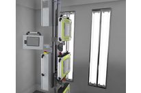 Système sécheur robotisé sur rail pour cabine et zone de préparations | IRT ICURE