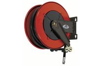 Enrouleur Graisse 15 m ø 3/8 400 bars Acier Peint,ABS avec enroulement automatique et support mural fixe Raasm RA.9430.506