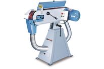 Ponceuse à bande professionnelle pour métaux 75x2000 mm 30 m/s 2,2 kW 400V avec aspiration intégrée Jet 335E