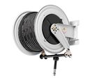 Enrouleur air et eau 30 m Ø G 1 (f) 20 bars Acier peint avec enroulement automatique et support mural fixe Raasm RA.8560.101