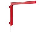 Potence murale pivotante 170° 500 kg longueur 2000 mm poutre en I MW Tools PHM500