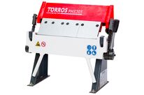 Plieuse manuelle d&amp;#039;établi largeur du travail 305 mm épaisseurs jusque 1 mm lame supérieure segmentée Torros PME305