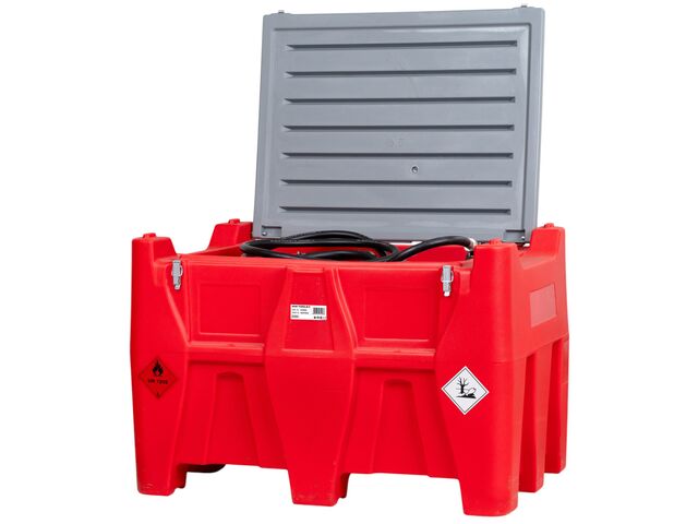 Station de ravitaillement diesel 400L et AdBlue 50L en PE pompe 12V MW Tools TC45012