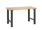 Établi plateau bois L.2000mm et pieds en métal