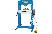 Presse d’atelier hydraulique et pneumatique 50 tonnes piston mobile