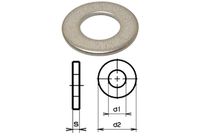Boîte 500 rondelles plates Z 8 x 16 x 1.16