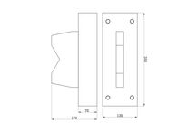 Bloc en V presses d&#039;atelier 100 t 350 x 130 x 170mm MW Tools PBL100T