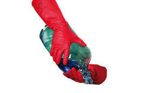 Solvex gants nitril couleur rouge L/XL - / 1 paire