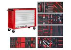 Servante d'atelier complète large XL 514 outils MW Tools MWE512G3