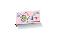 Porte-Visuel Alu-Sign A5 Paysage sur socle Alu