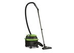 Aspirateur à sec spécial silencieux économe en énergie cuve en plastique de 16 litres 1 moteur 0,77 kW 230V 62 dB(A) idéal pour les hôtels Cleancraft FLEXCAT 116Q