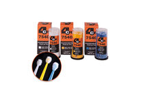 Mini brosses de retouche - ( tailles: S / M / L ) - boite distributrice de 100 pcs