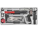 Set d&#039;outils TT4 tray 9 pièces avec marteau à billes Teng Tools TTPS09