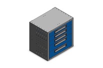 Tiroirs largeur 507 mm