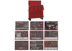 Servante rouge foam mega master set tiroirs et coffre superieur Teng Tools TCEMM699STK