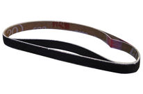 Bandes abrasives 10x330mm - 3 modèles (P80 - P100 - P120) /5 pces