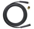 Rallonge de flexible haute pression renforcée - 15 m - pour nettoyeur haute pression à eau froide HDR-K 54-16 / HDR-K 77-18 Cleancraft 7114009