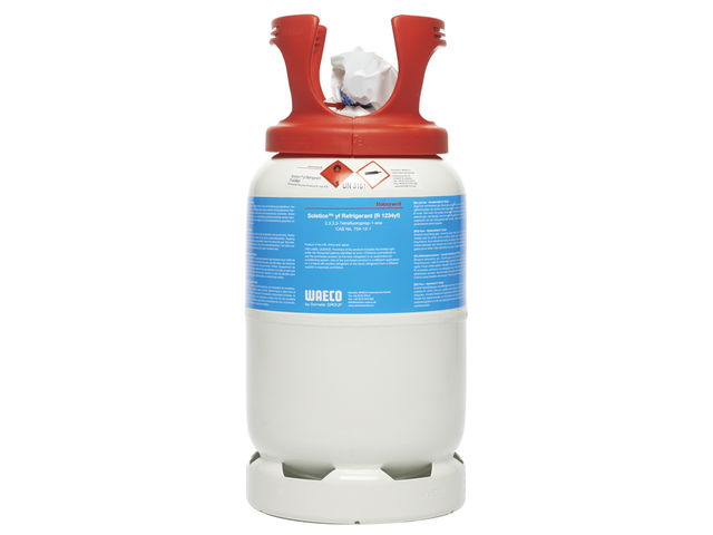 Bouteille en acier consignée de modèle certifiée R1234yf