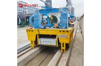 Chariot de transfert ferroviaire à câble de remorquage pour usine sidérurgique personnalisée | KPT-15T