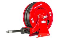 Enrouleur Diesel 15 m Ø 3/4 20 bars Acier peint avec enroulement automatique et support mural fixe MW Tools SHD3415