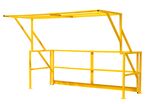 Barrière écluse à porte basculante pour plateforme mezzanine Largeur 2800 x Profondeur 1915 x Hauteur 2032 mm MW Tools KTH2820