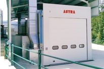 Cabine de peinture industrielle pour véhicules poids lourds