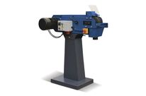 Ponceuse à bande pour métaux 150x2000 mm 18-36 m/s 3/4 kW 400V frein moteur arrêt d&amp;#039;urgence dia. roue motrice 240 mm 2 vit. Metallkraft MBSM150-240-2