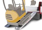 Jeu de rampes en aluminium fixes 3500kg 2495x360mm largeur utile 300mm MW Tools VAM100/25