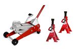 Pack cric rouleur 3T avec pédale rapide + paire de chandelles 3T MW Tools CATM300SET