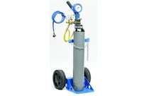 Appareil de contrôle de pression et d&#039;étanchéité à l’azote R 134a - agrée par les constructeurs automobiles