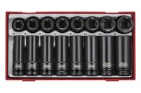 Set de douilles à choc TT1 tray 1/2 13-24mm 20 pièces Teng Tools TT9120DN