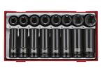 Set de douilles à choc TT1 tray 1/2 13-24mm 20 pièces Teng Tools TT9120DN