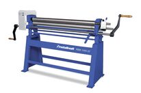 Rouleuse manuelle à 3 rouleaux asymétriques largeur du travail 1050 mm épaisseur jusque 2 mm en acier Metallkraft RBM1050-22