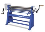 Rouleuse manuelle à 3 rouleaux asymétriques largeur du travail 1050 mm épaisseur jusque 2 mm en acier Metallkraft RBM1050-22