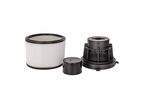 Kit filtre à cartouche Poly pour wetCAT 116E et flexCAT 116PD - filtre lavable/ flexCAT 116PD Cleancraft 7013023